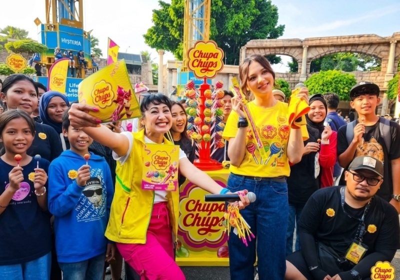  Chupa Chups Kenalkan Permen Jelly Baru Crazy Raffe di Dufan 